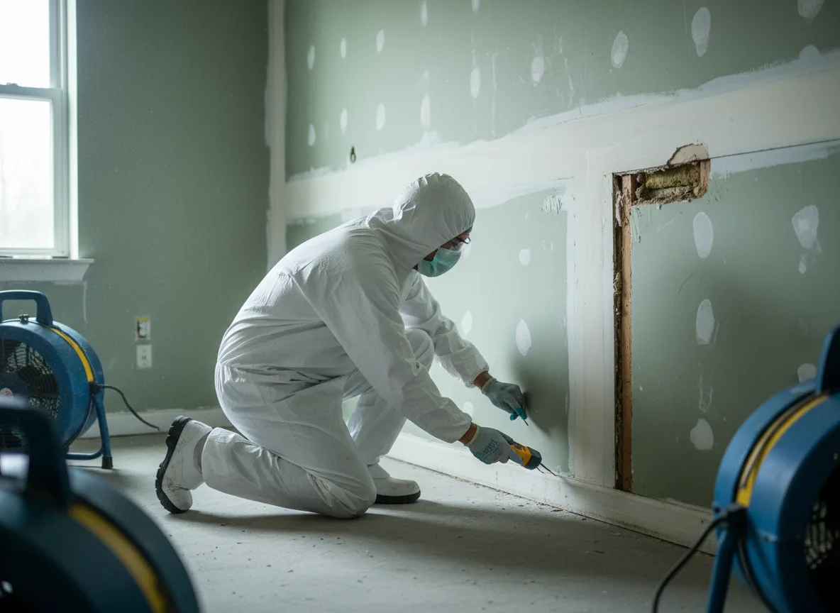 Water Damage Restoration company in Left Hand, WV